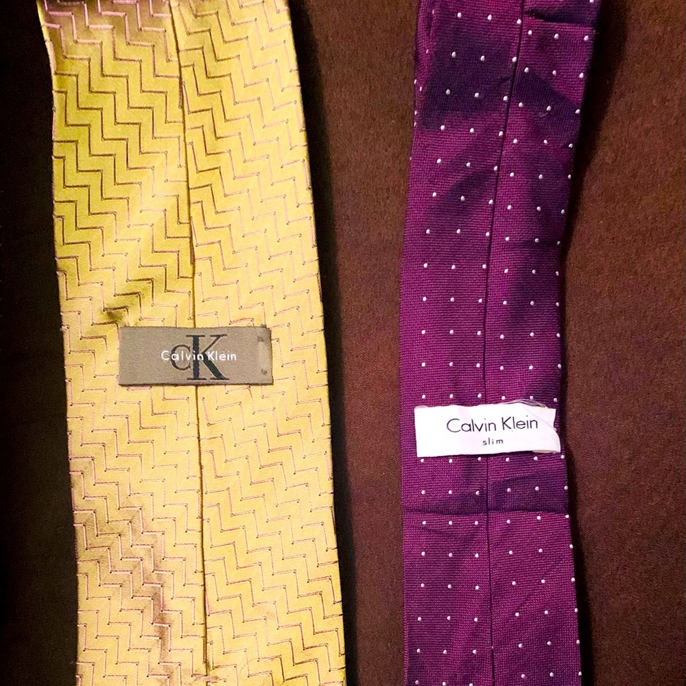 New Calvin Klein Neck Ties